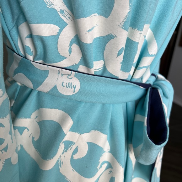Lilly Pulitzer Jonah Ball And Chain Shift Dress In Shorely Blue - Picture 6 of 9